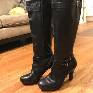Cole Haan heeled leather boots
