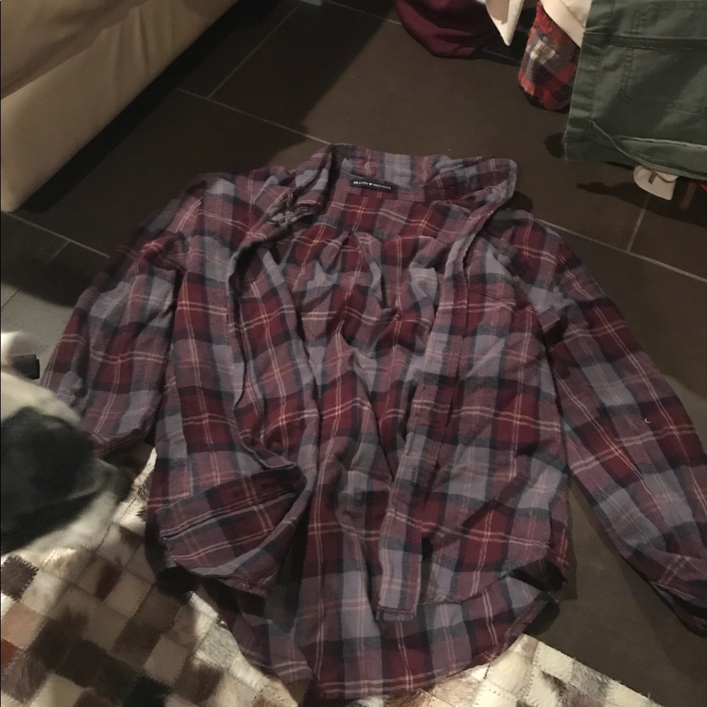 brandy melville flannel