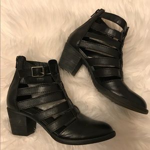 Cut out booties