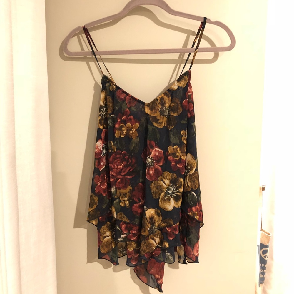 Floral Abercrombie & Fitch tank NWOT
