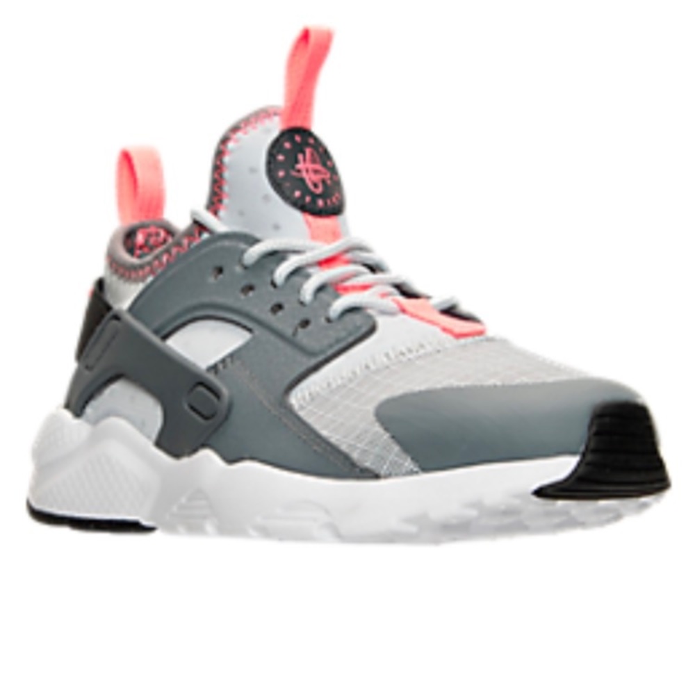 Huaraches grey and coral