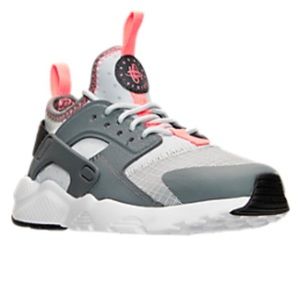 Huaraches grey and coral