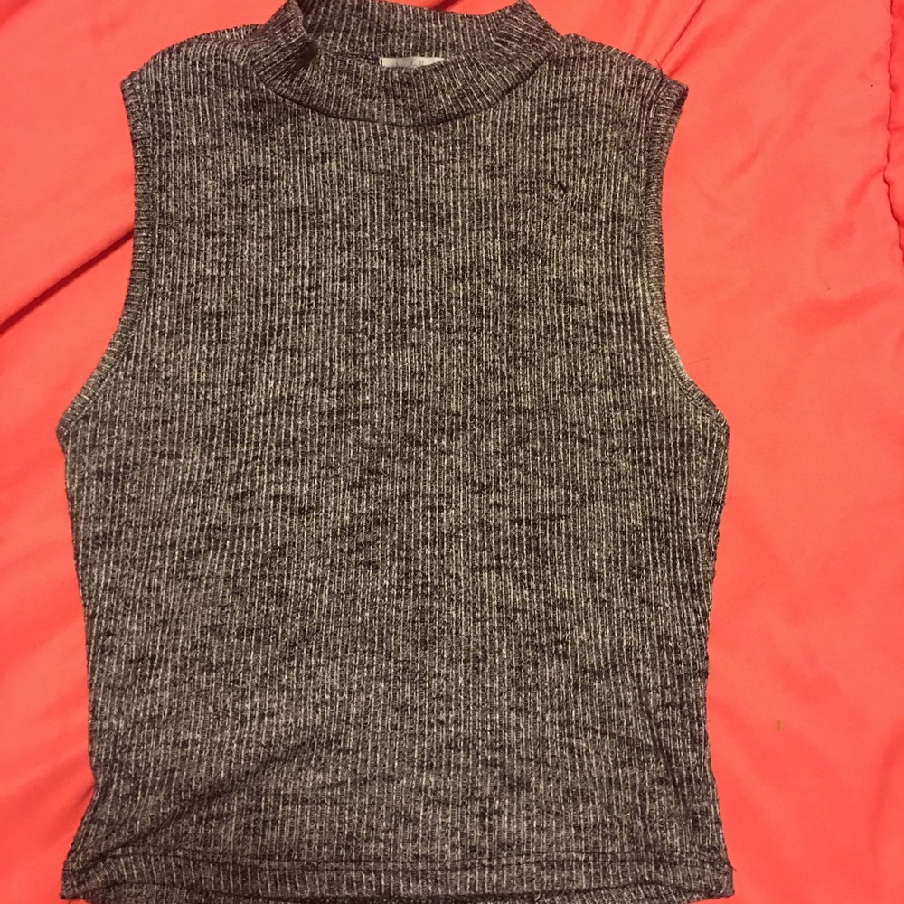Sweater crop top
