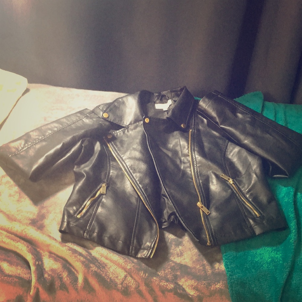 Pleather jacket