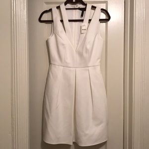 BCBG white dress