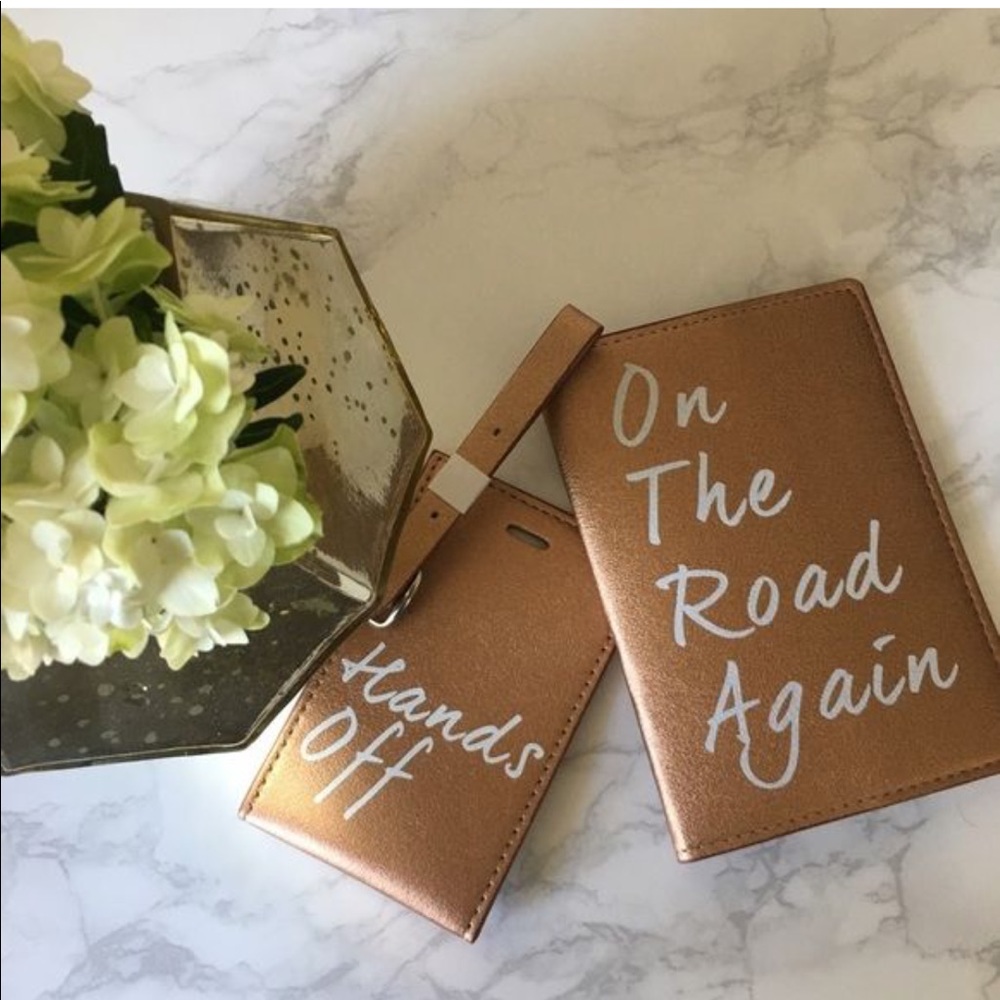 On the Road Again Travel Set ♡Passport & Luggage