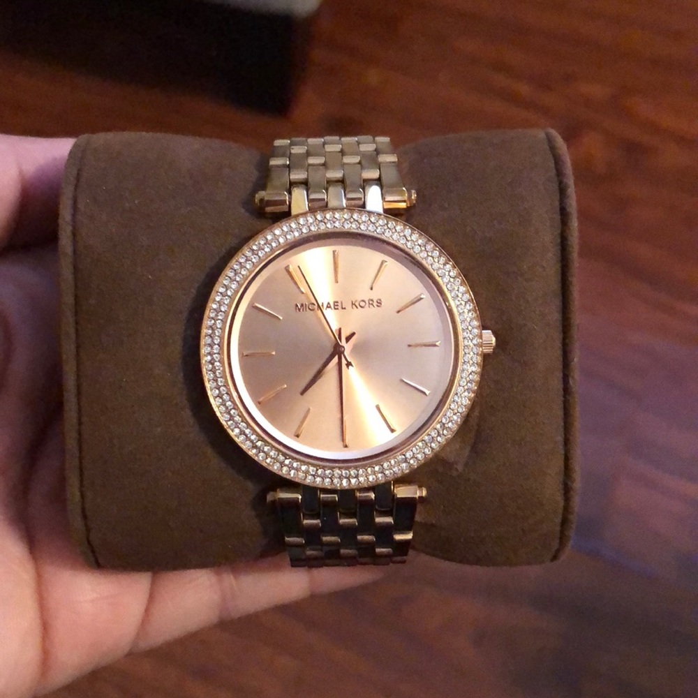 Michael Kors womens Darci glitz watch
