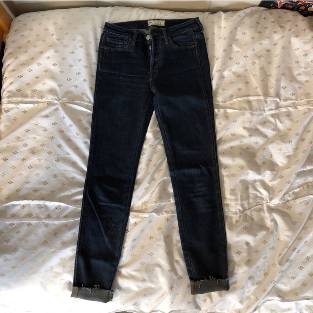 Free people denim skinny jeans
