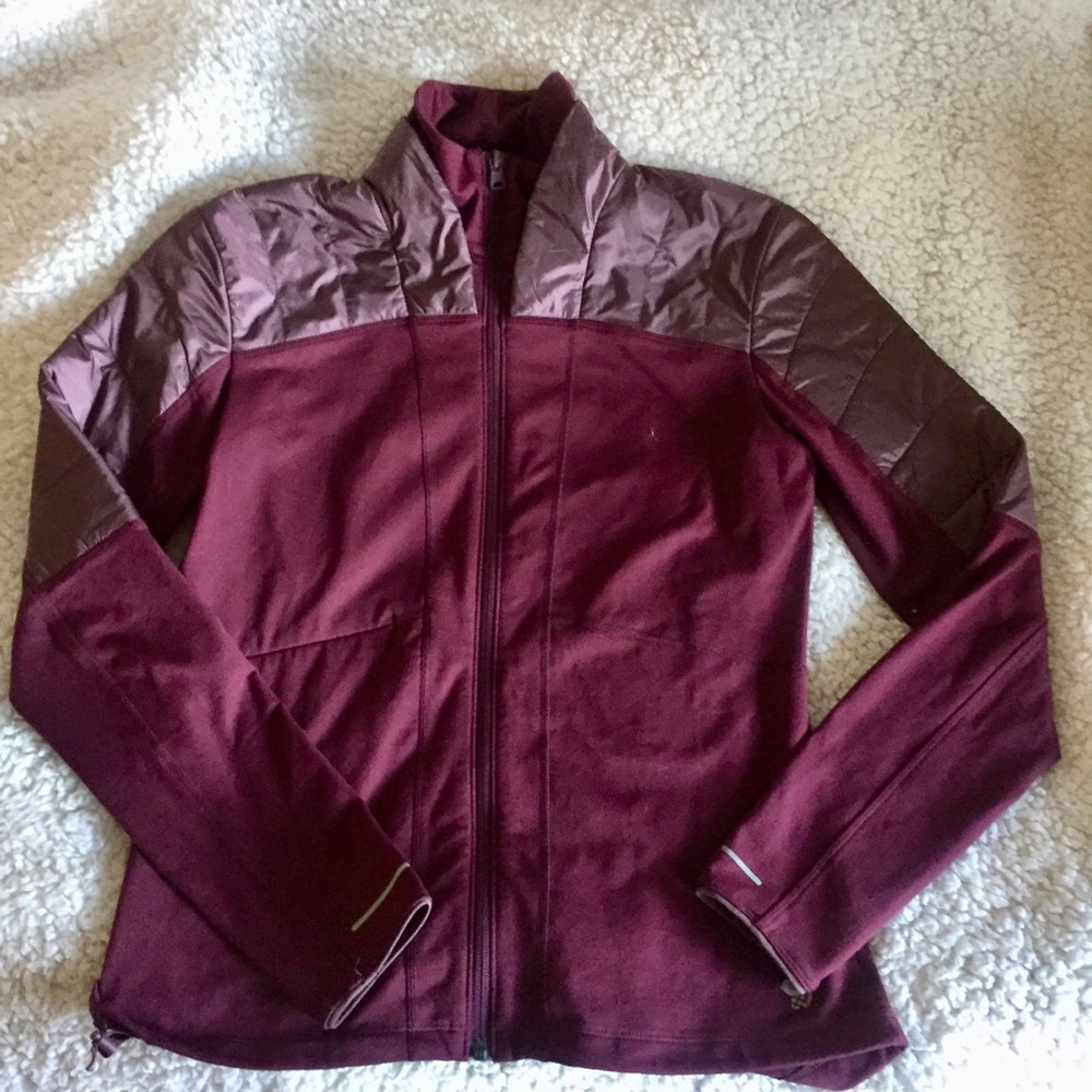 Mountain Hardwear Plum Insulated Zip Up Jacket