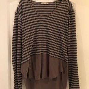 Zara striped long sleeve