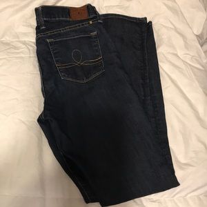 Lucky Brand Sz 8 Sophia skinny jeans. Like new!!