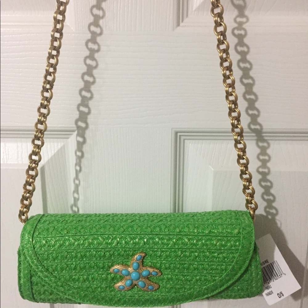 NWT Eric Javits Paradis Clutch