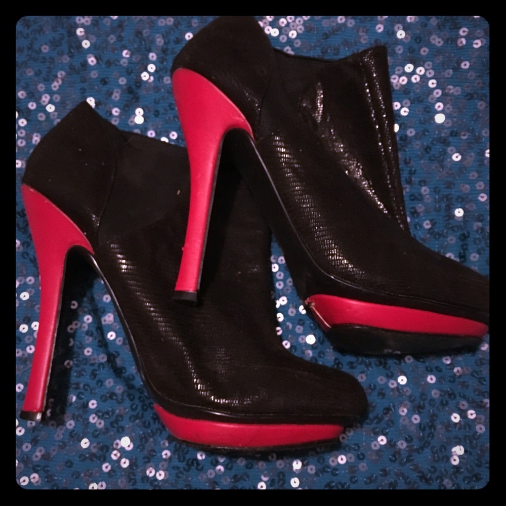 SOLD Red bottom booties!