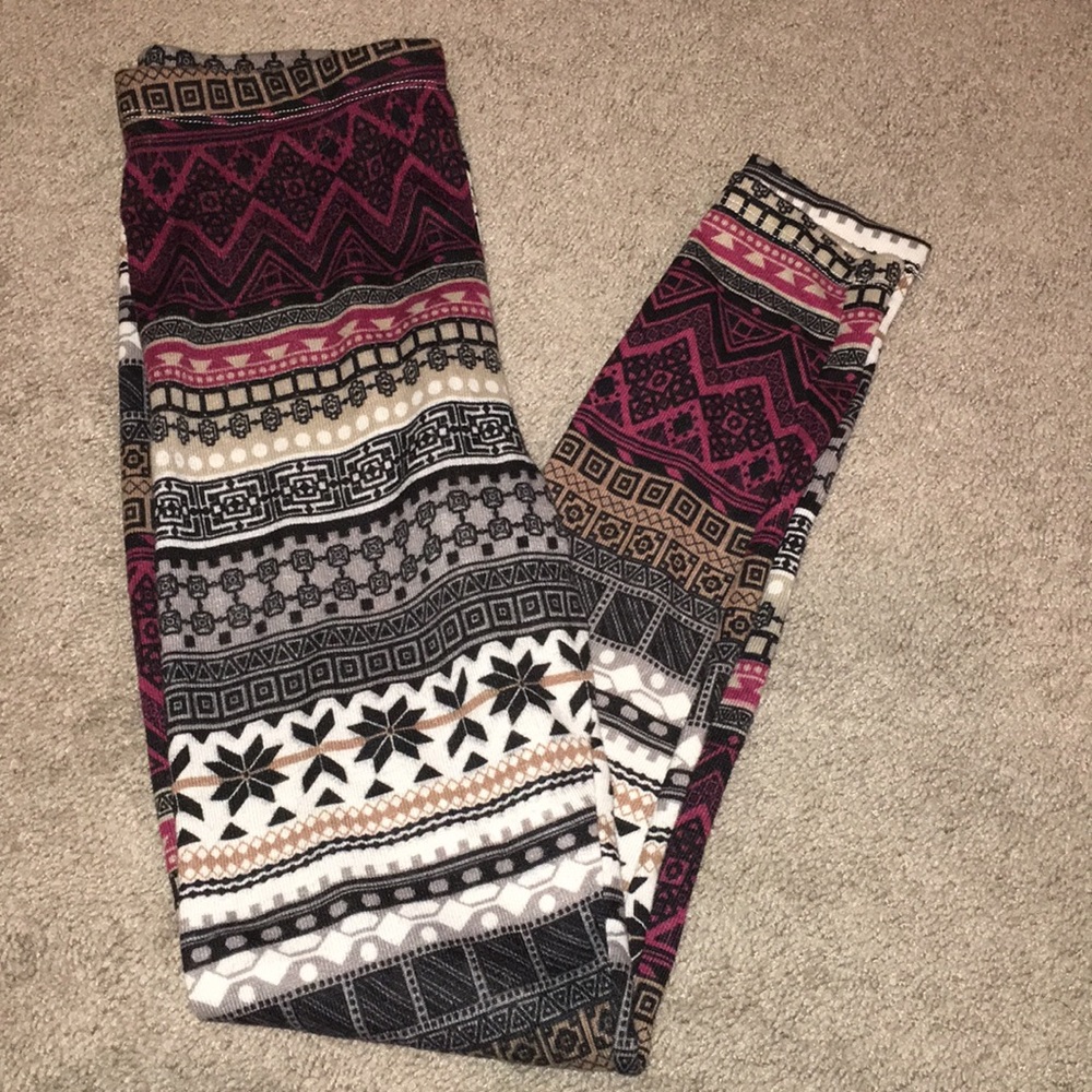 Patterned leggings