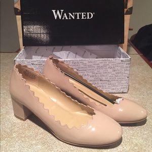 Women’s “WANTED Mia” Taupe Low Heels