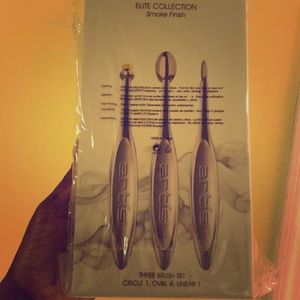 Artis Makeup Brushes, Elite Edition (Smoke Finish)