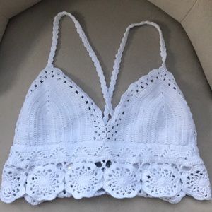 BNWT Crochet Aerie Bralette