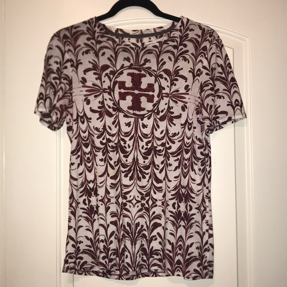 Tory Burch printed short-sleeve tee