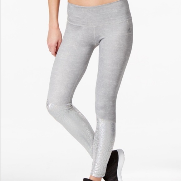 adidas Pants - NEW. Adidas Climalite Sparkle Motion Print Legging