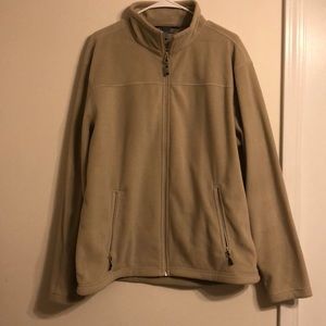 Fleece zip up jacket