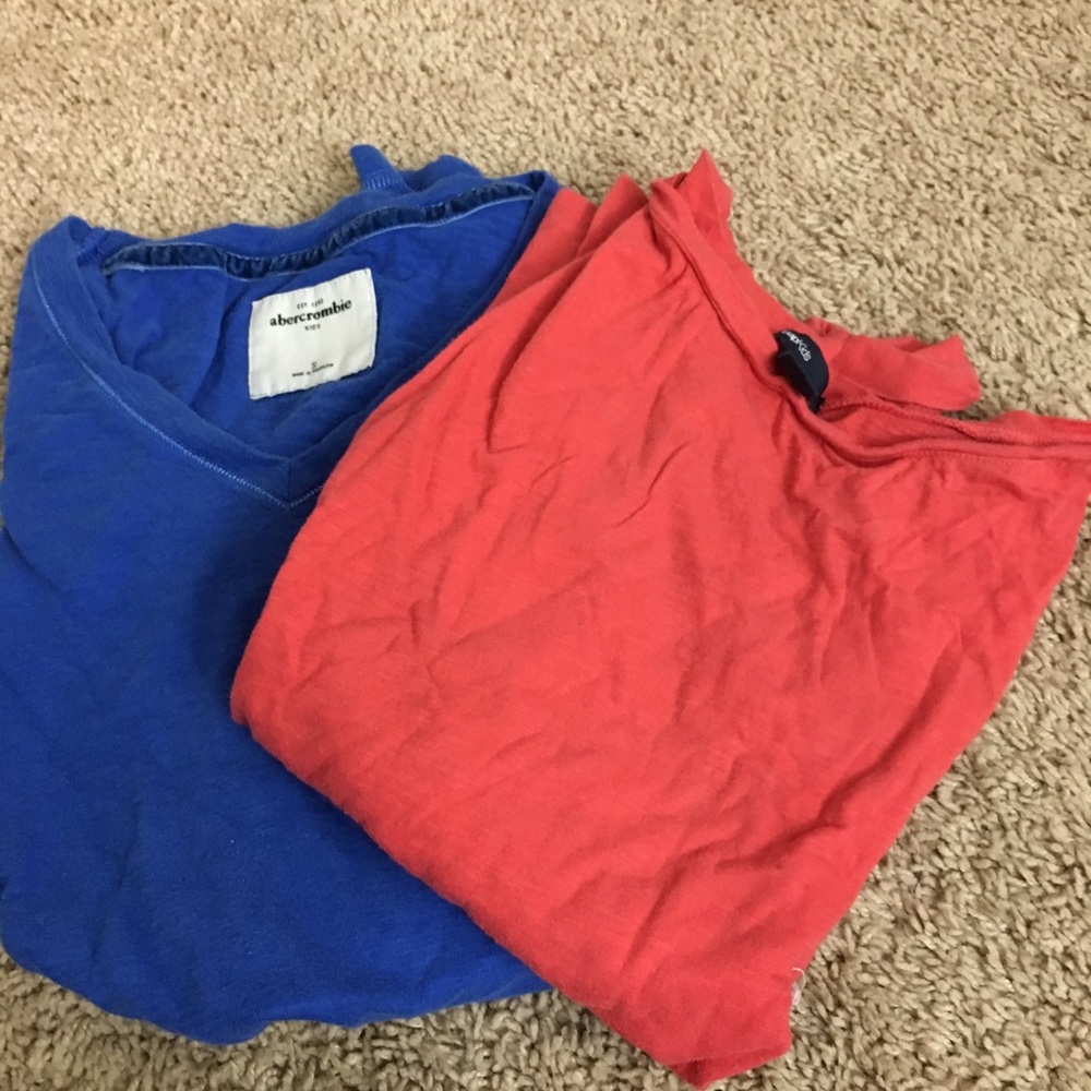 ABERCROMBIE & GAP LONG SLEEVES!Great for winter❄️!