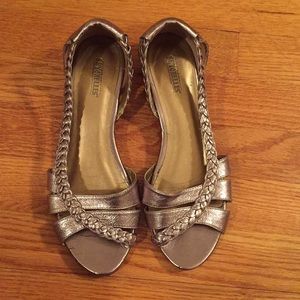 Seychelles open toe flats