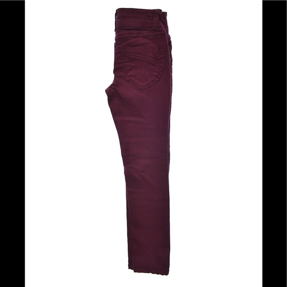Girls Solid High Waist pants - Picture 3 of 3