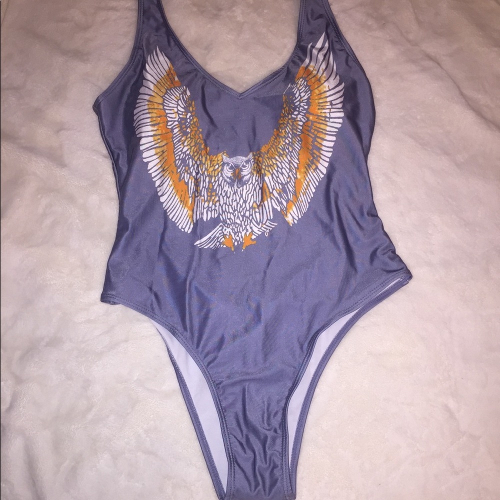 Eagle one piece swim suit