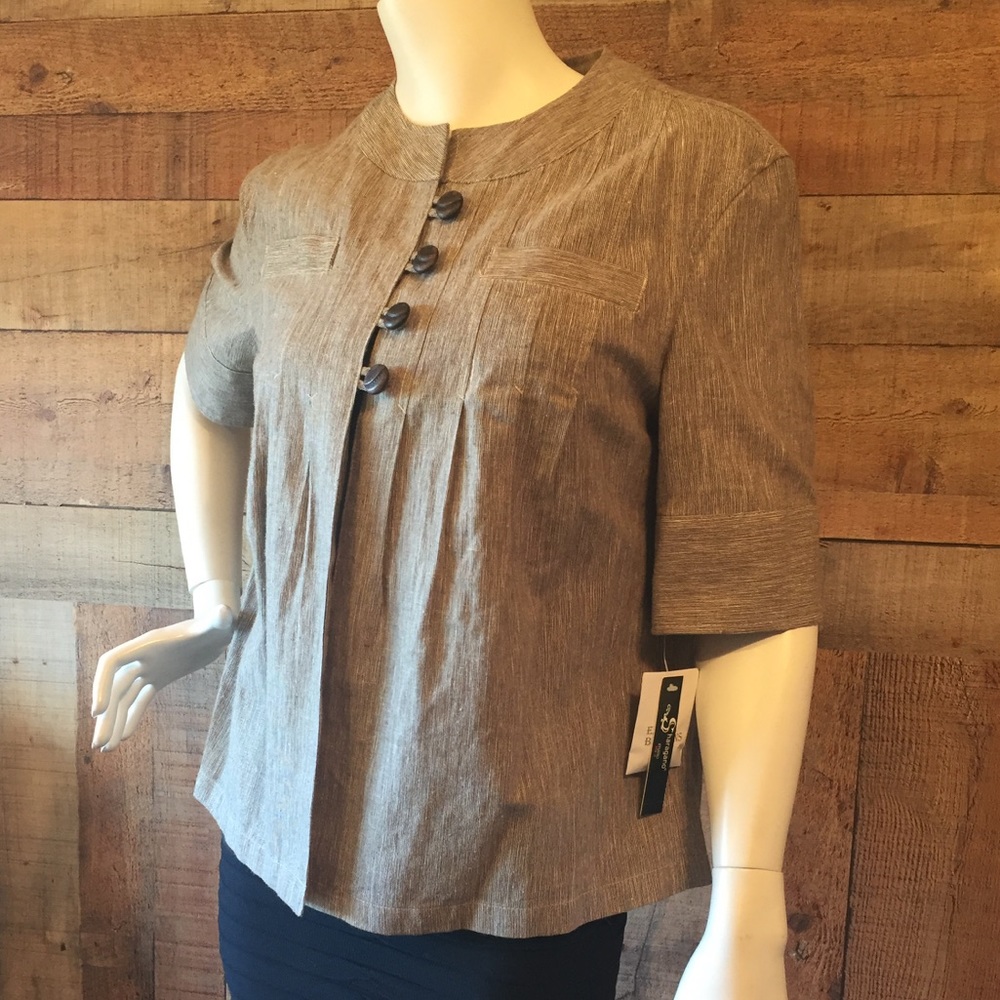 Sharagano Studio Top NWT