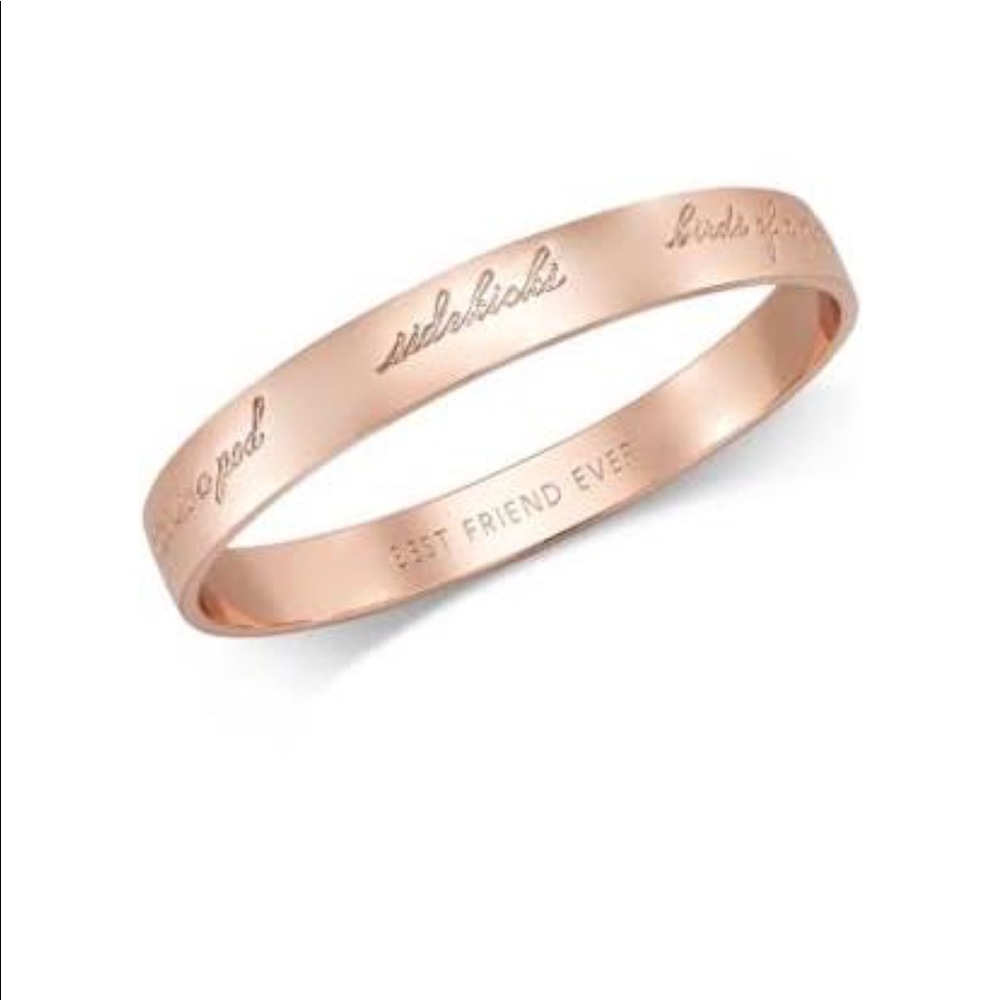 Kate Spade Rose Gold Friendship Bracelet