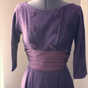Vintage Purple Dress
