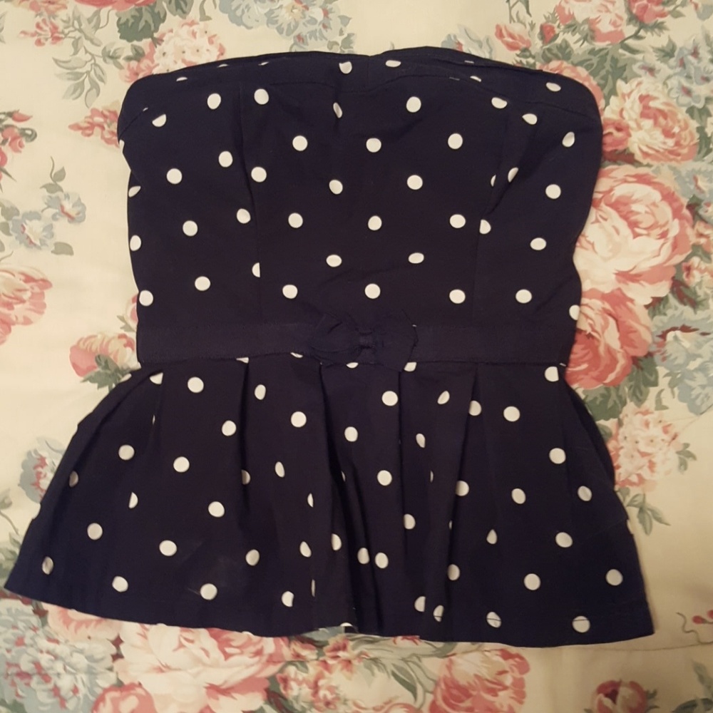 Abercrombie Polka Dot Top