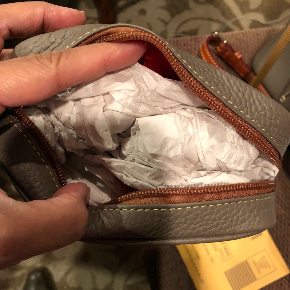 *SOLDDooney & Bourke Pebble Leather Aubrey Satchel - Picture 7 of 8