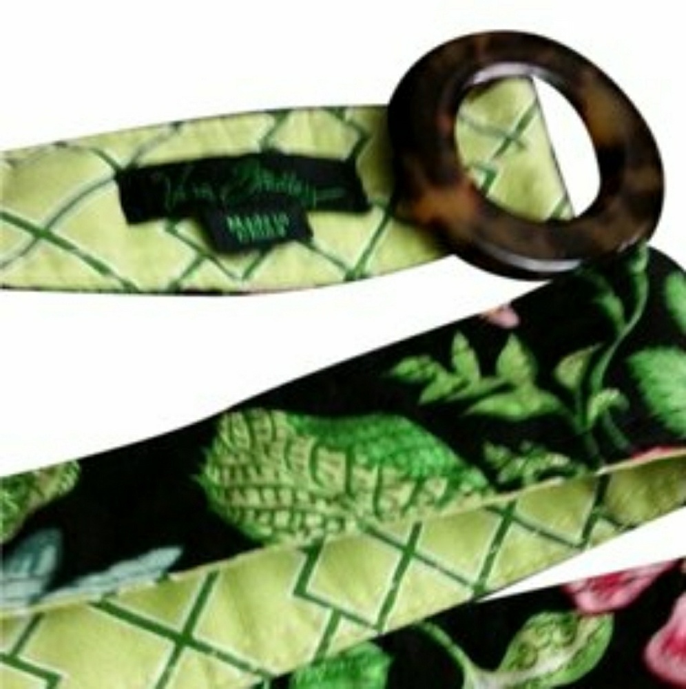 Vera Bradley Botanical Fabric Belt