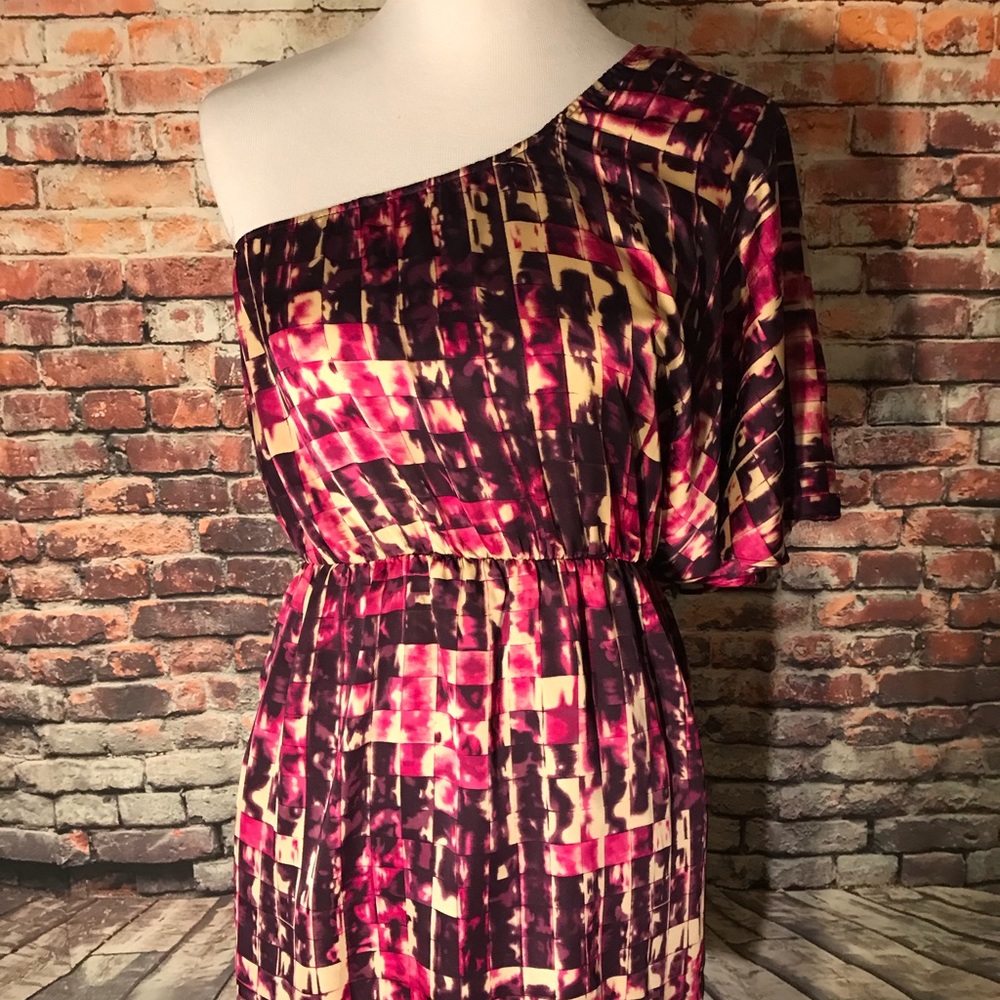 Collective Concepts one shoulder mini dress