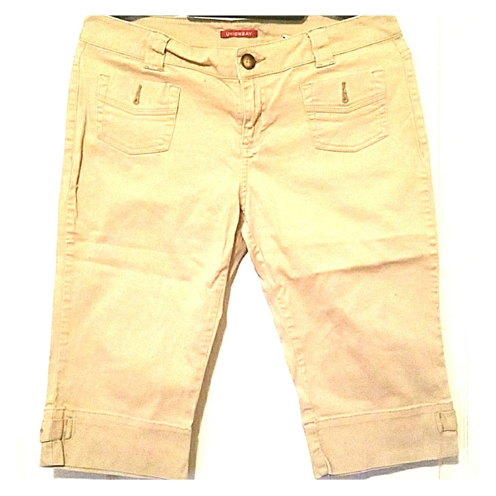 Tan Capri Pants