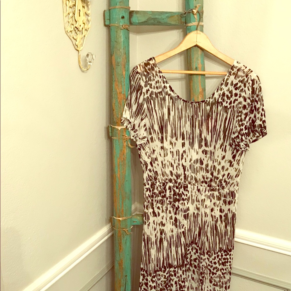 Maxi Dress | Black & White Zebra Pattern 🦓🖤