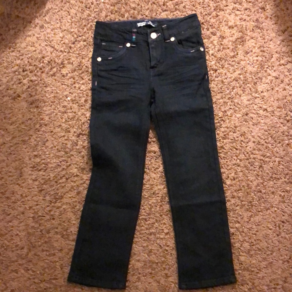 Girls Levi’s Slim Straight Jeans Sz 5