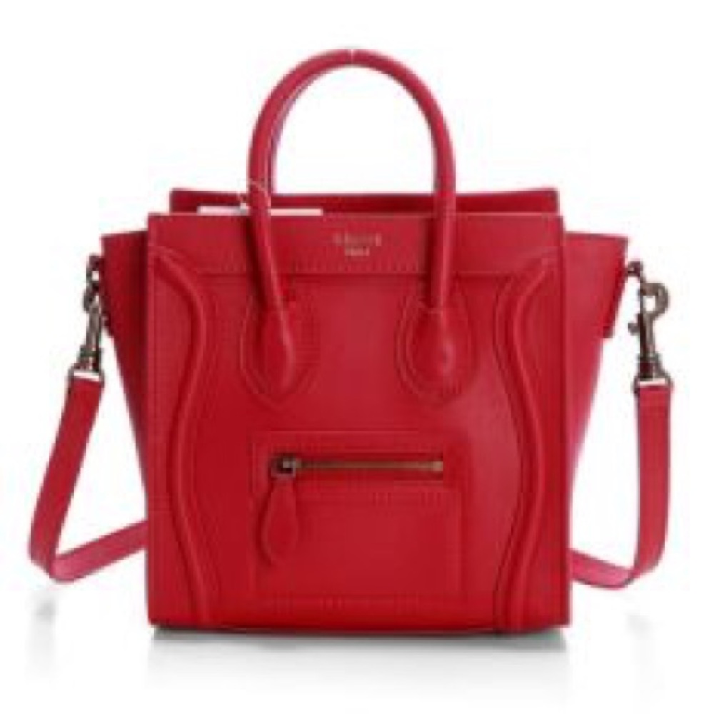 Celine Nano in red