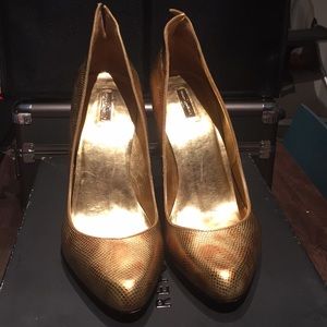 Gold Heels