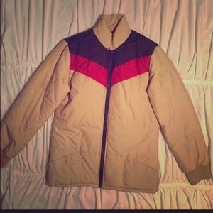Retro Slim Fit Western puffer Jacket