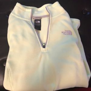 3/4 zip north face fleece