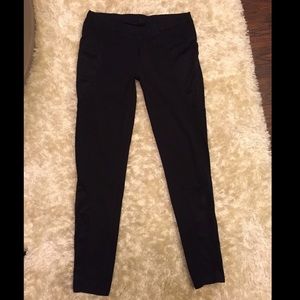 ❌SOLD❌Thick cotton suede panel leggings