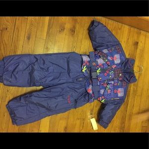 SOLD Mobius one piece 2T snowsuit purple