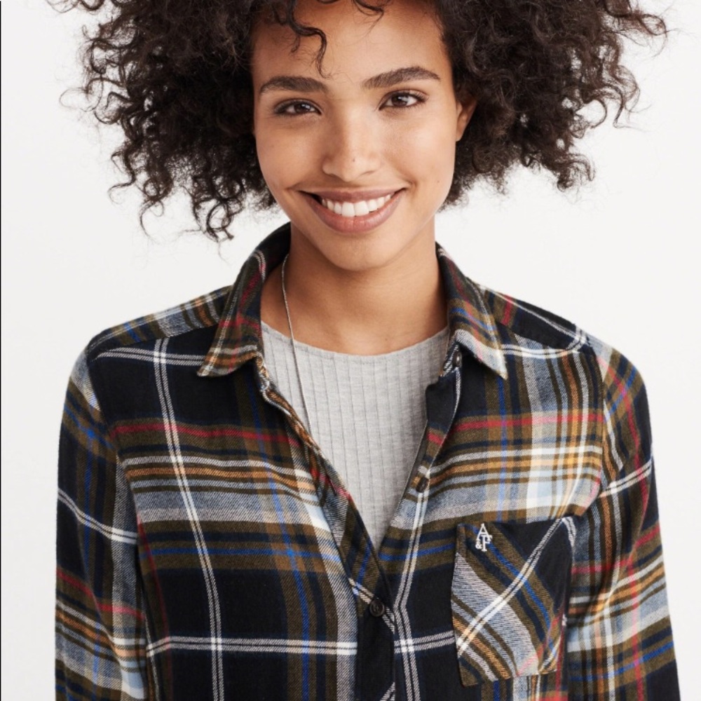 Abercrombie flannel shirt