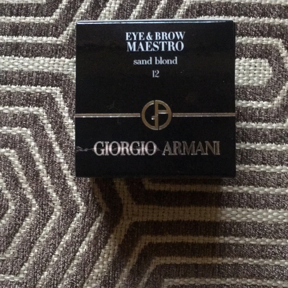 Giorgio Armani- Eyes & Brow color: (sand blond 12)