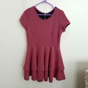 Fun and comfy fit n flare Anthro dress