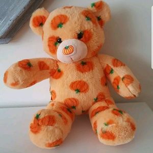 pumpkin pal teddy build a bear