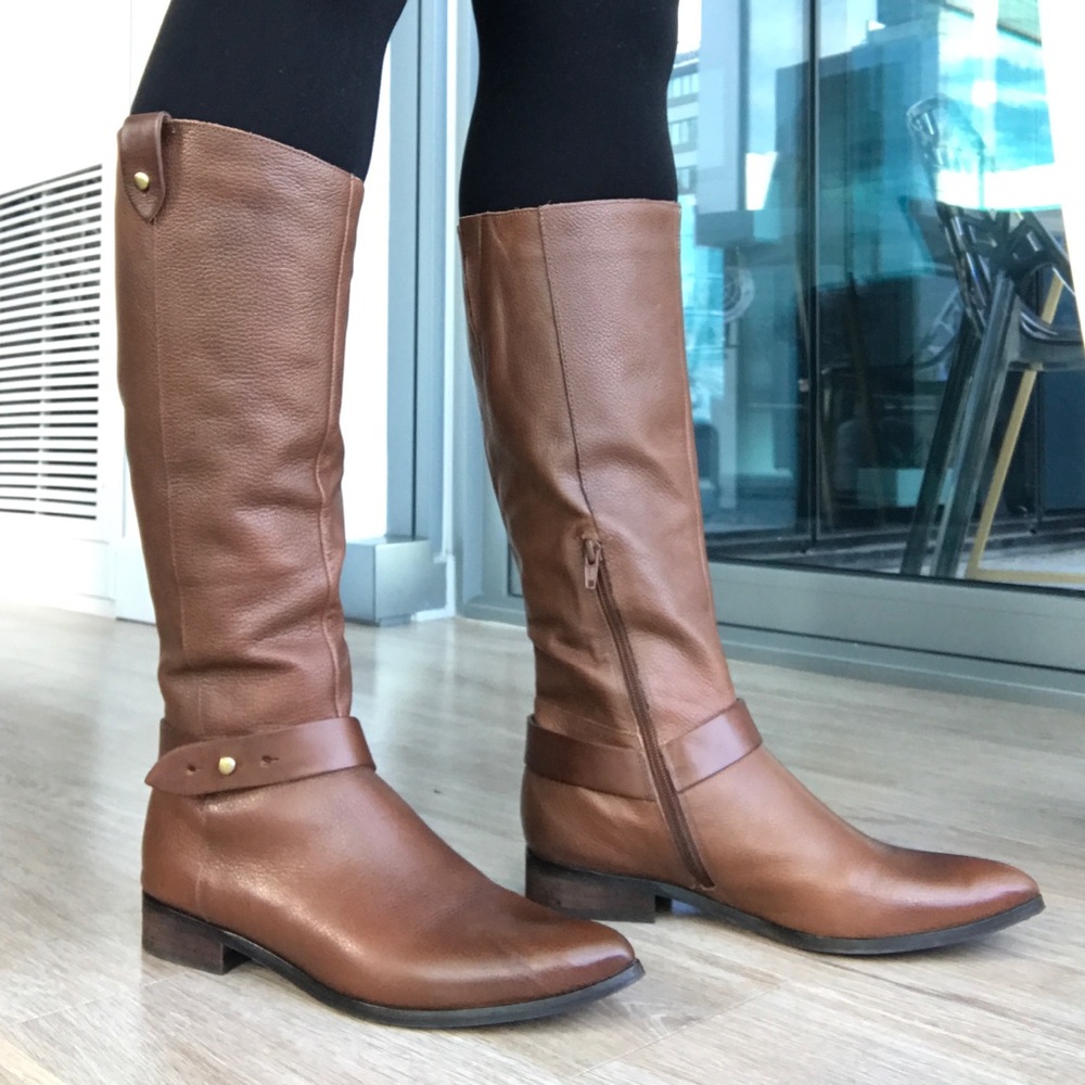 Corso Como Dynamic Riding Boot Cogniacsz 8.5