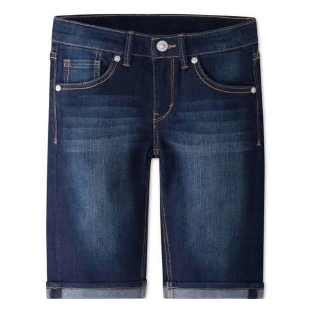 NWT Levi’s Girls’ Sweetie Bermuda Denim/Jean Short - Picture 5 of 5